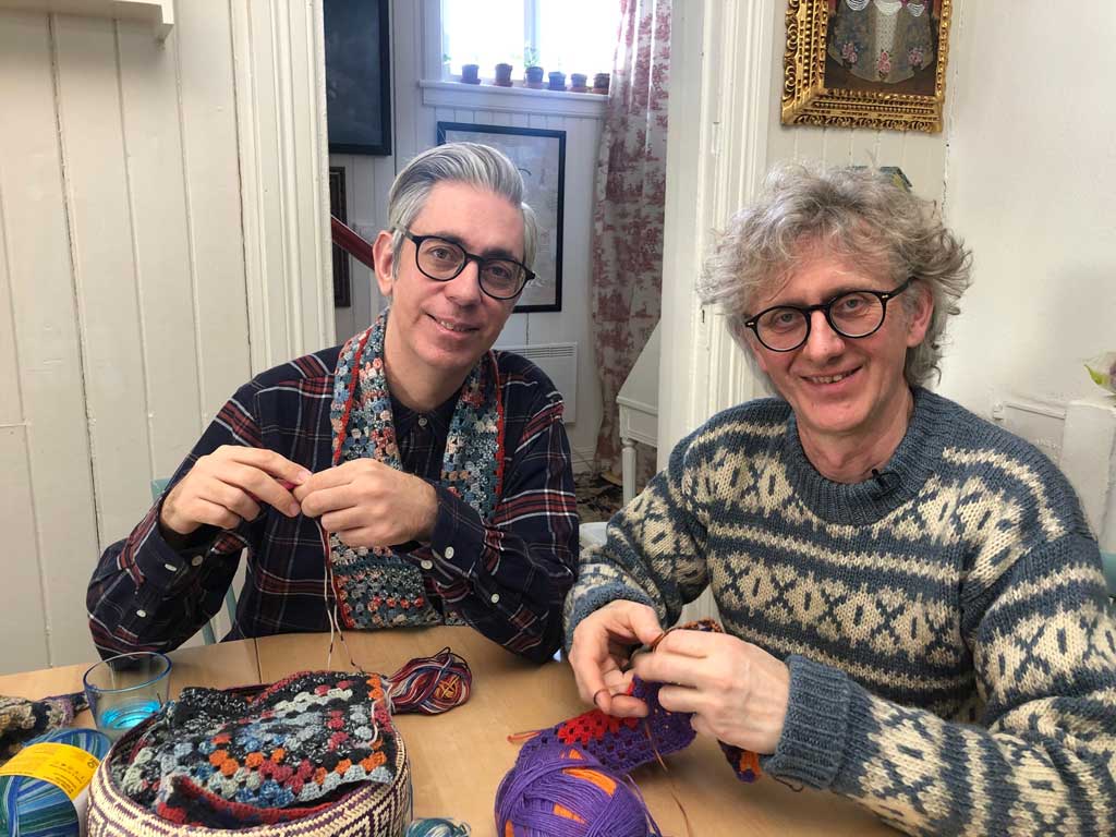 HALLGRIM Knitted Lace Scarf – Arne & Carlos Shop