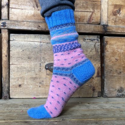 Simple Basic Sock with Reinforced Heel