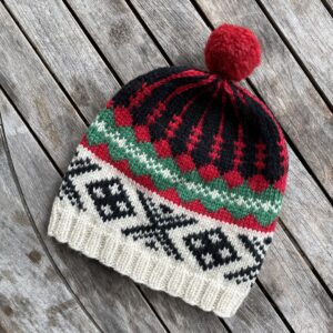 Hat with XO Pattern from Setesdal – Arne & Carlos Shop